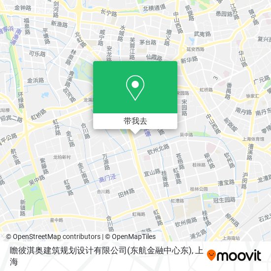 瞻彼淇奥建筑规划设计有限公司(东航金融中心东)地图