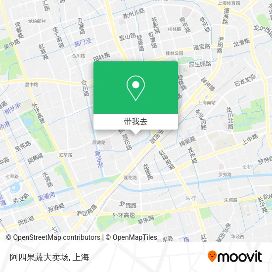 阿四果蔬大卖场地图