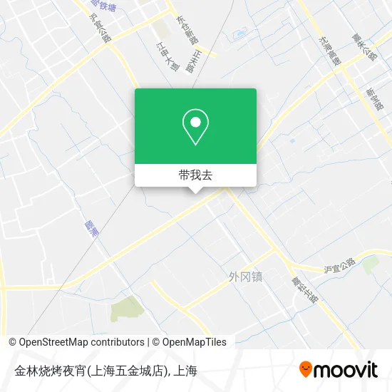 金林烧烤夜宵(上海五金城店)地图