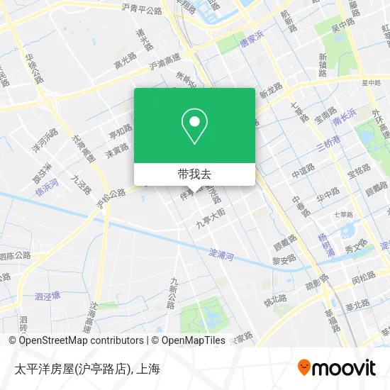 太平洋房屋(沪亭路店)地图