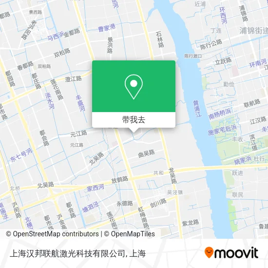 上海汉邦联航激光科技有限公司地图