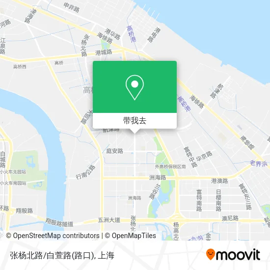 张杨北路/白萱路(路口)地图