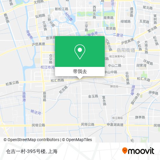 仓吉一村-395号楼地图
