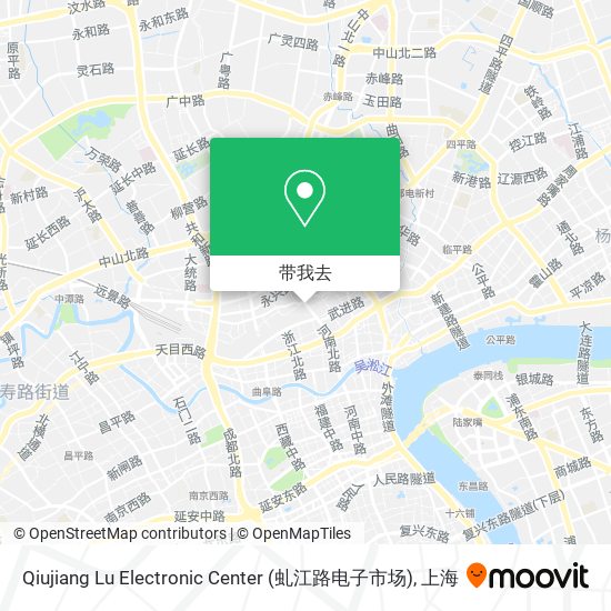 Qiujiang Lu Electronic Center (虬江路电子市场)地图