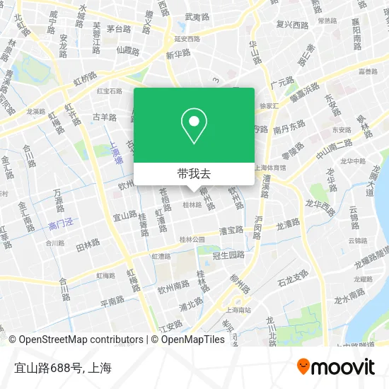 宜山路688号地图