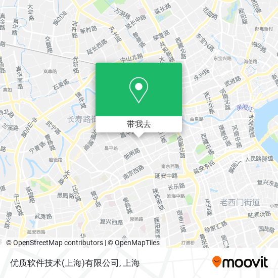 优质软件技术(上海)有限公司地图