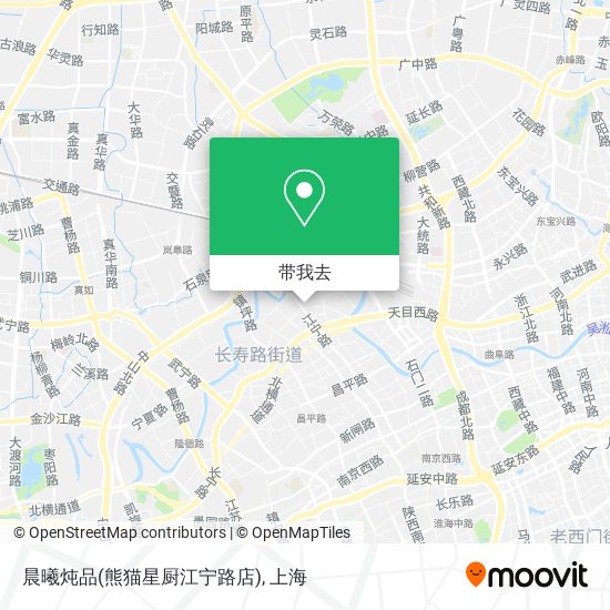 晨曦炖品(熊猫星厨江宁路店)地图
