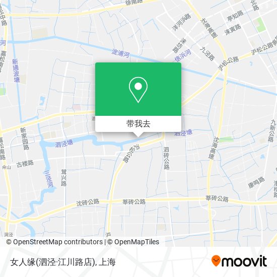 女人缘(泗泾·江川路店)地图