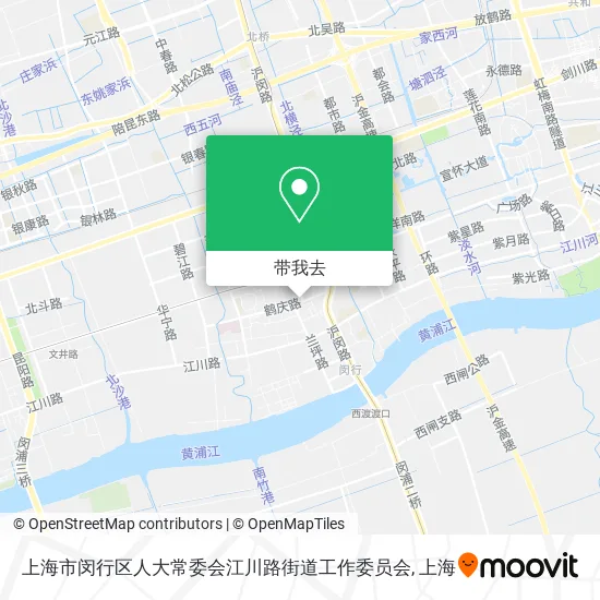 上海市闵行区人大常委会江川路街道工作委员会地图