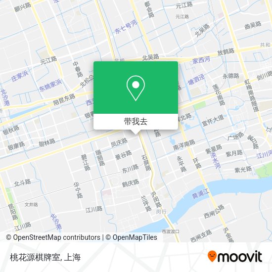 桃花源棋牌室地图