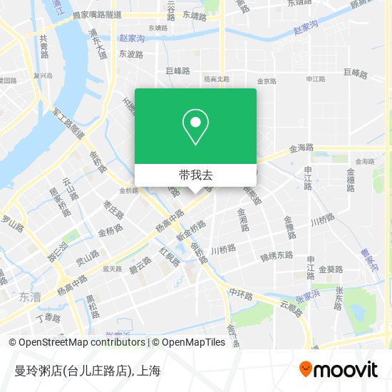 曼玲粥店(台儿庄路店)地图