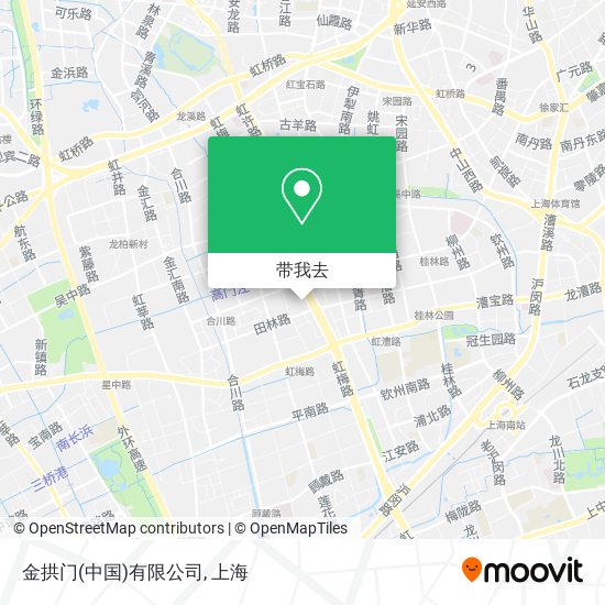 金拱门(中国)有限公司地图