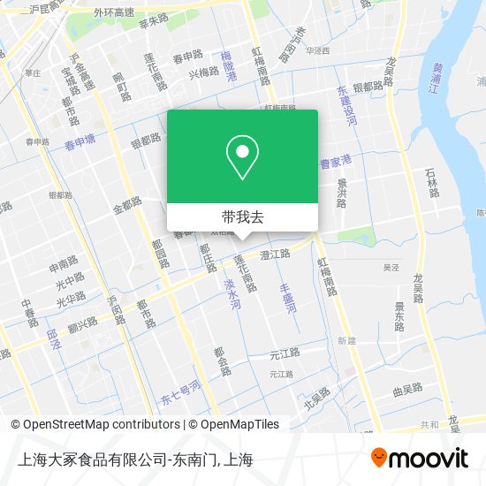 上海大冢食品有限公司-东南门地图