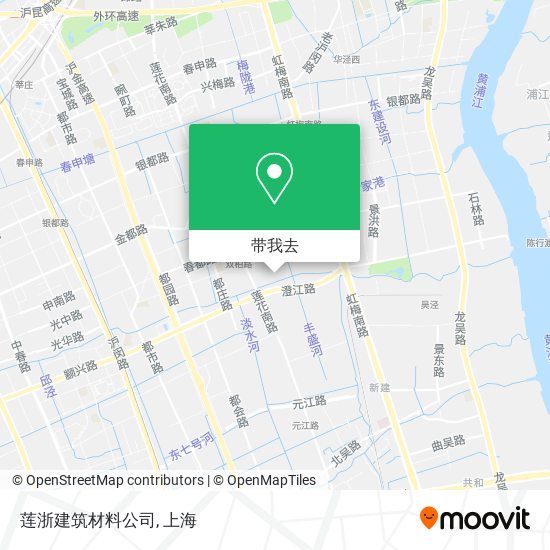 莲浙建筑材料公司地图