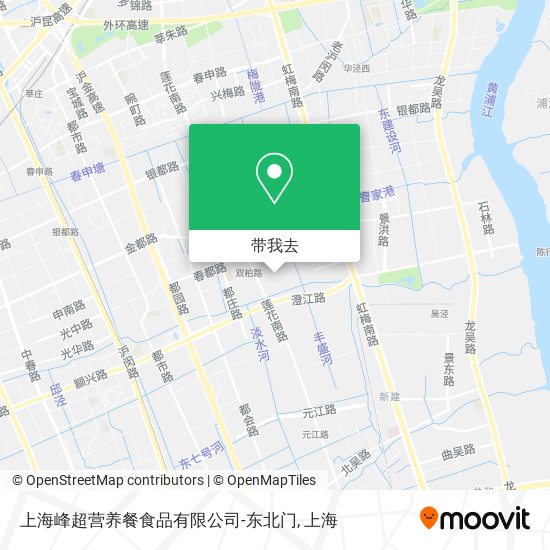 上海峰超营养餐食品有限公司-东北门地图