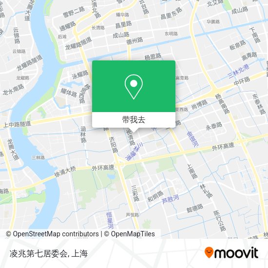凌兆第七居委会地图