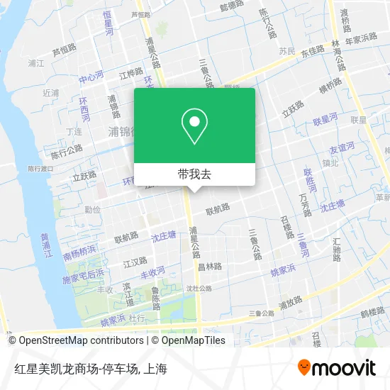 红星美凯龙商场-停车场地图