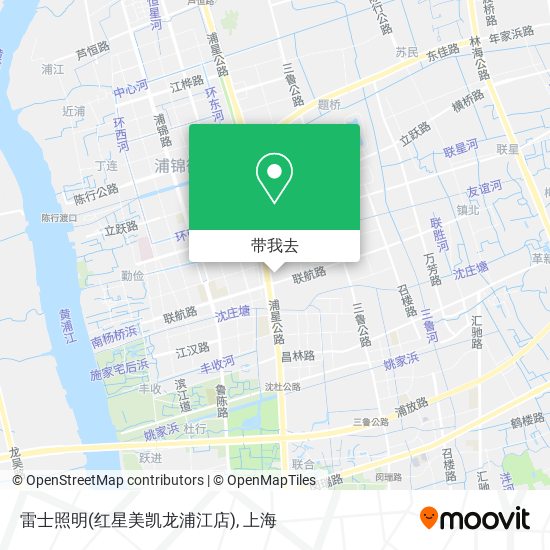 雷士照明(红星美凯龙浦江店)地图