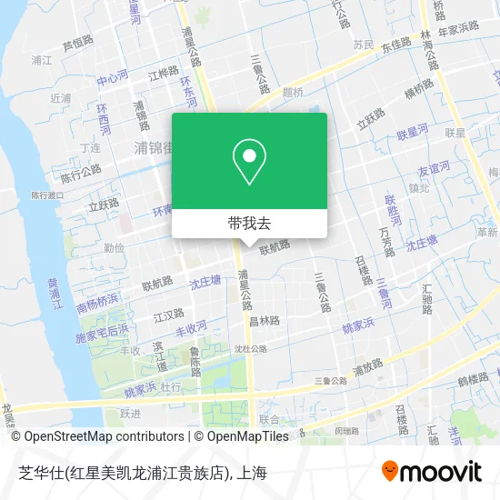 芝华仕(红星美凯龙浦江贵族店)地图