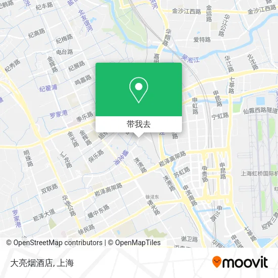 大亮烟酒店地图
