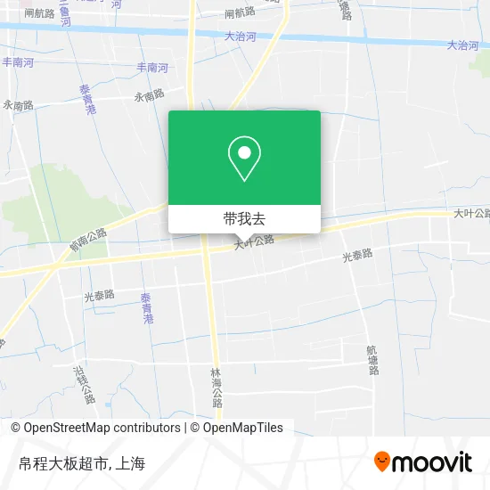 帛程大板超市地图