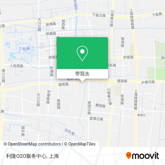 利隆O2O服务中心地图