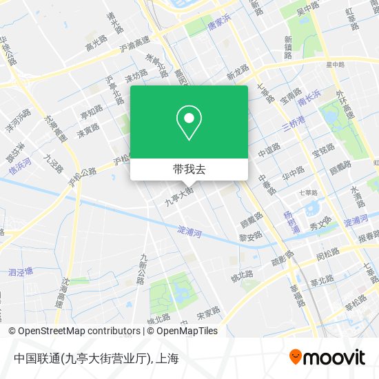 中国联通(九亭大街营业厅)地图