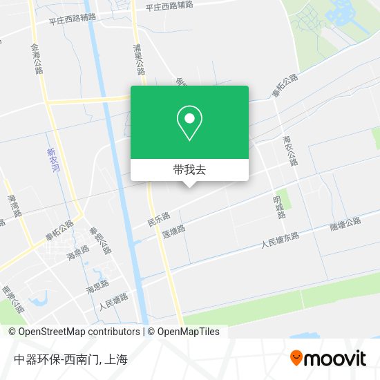 中器环保-西南门地图