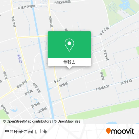中器环保-西南门地图