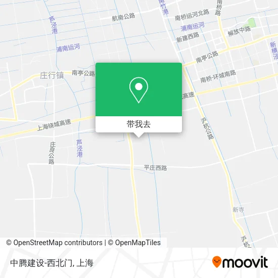 中腾建设-西北门地图