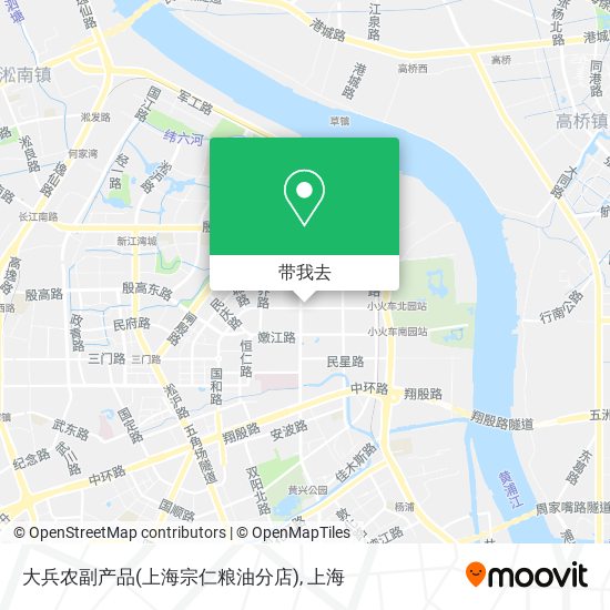 大兵农副产品(上海宗仁粮油分店)地图