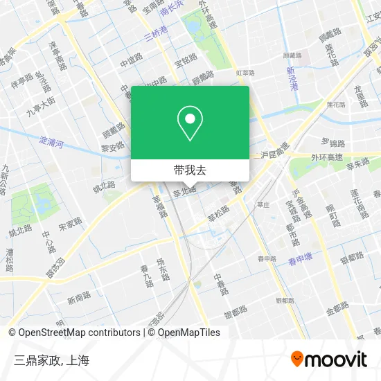 三鼎家政地图