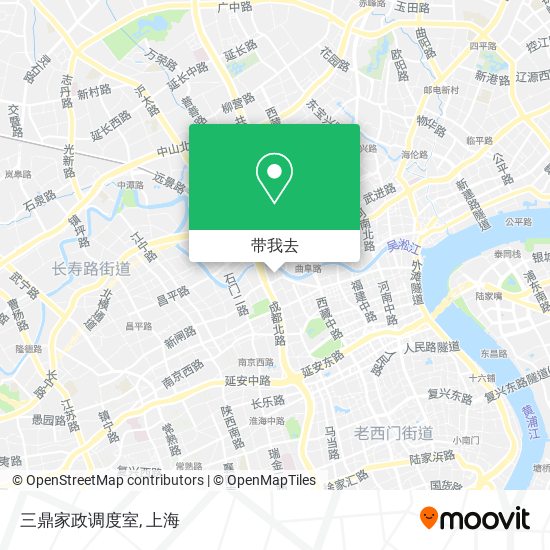 三鼎家政调度室地图