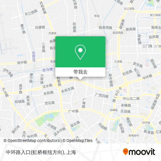 中环路入口(虹桥枢纽方向)地图