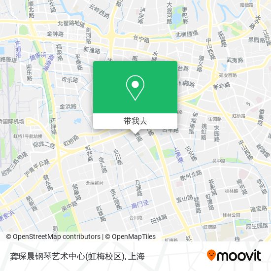 龚琛晨钢琴艺术中心(虹梅校区)地图