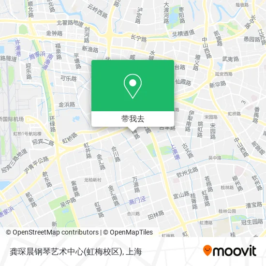 龚琛晨钢琴艺术中心(虹梅校区)地图
