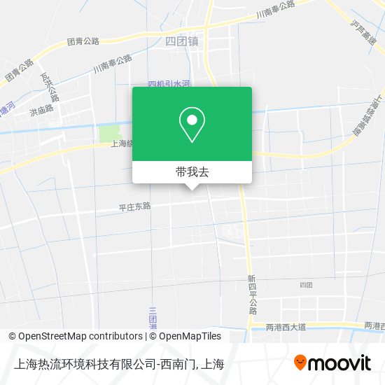 上海热流环境科技有限公司-西南门地图