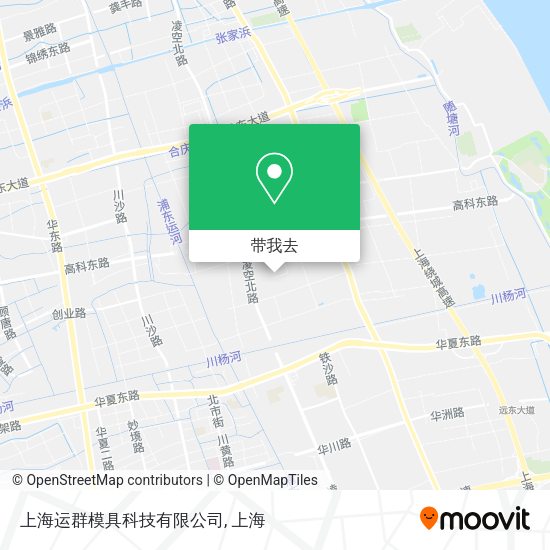 上海运群模具科技有限公司地图