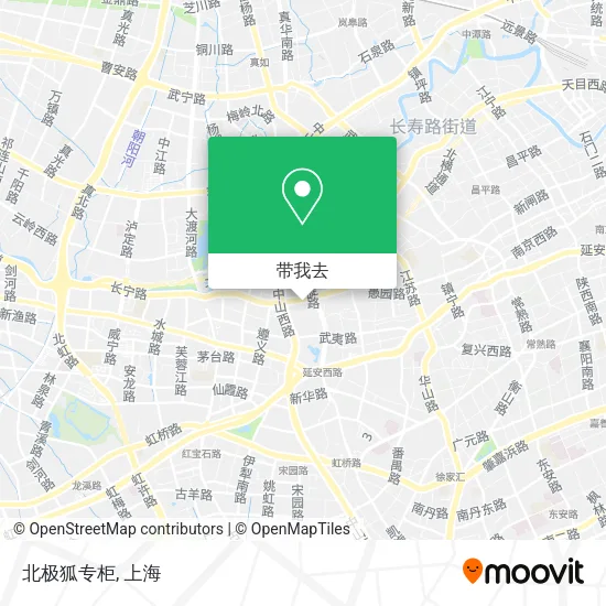 北极狐专柜地图