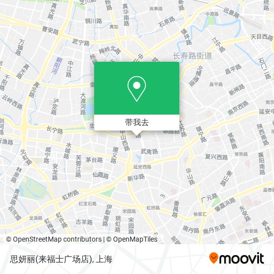 思妍丽(来福士广场店)地图