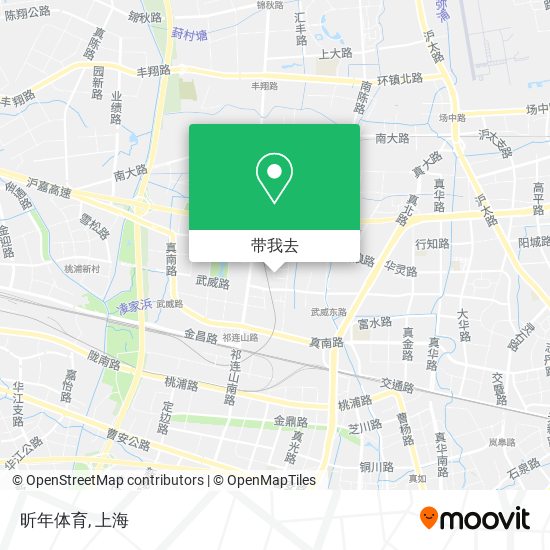 昕年体育地图