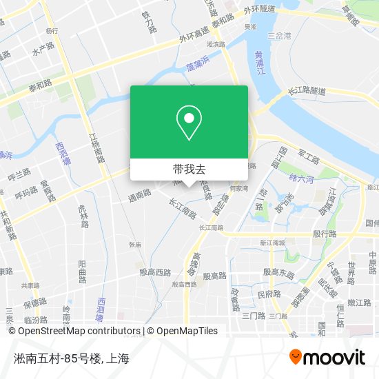 淞南五村-85号楼地图