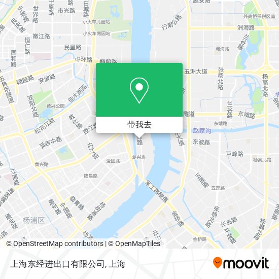 上海东经进出口有限公司地图