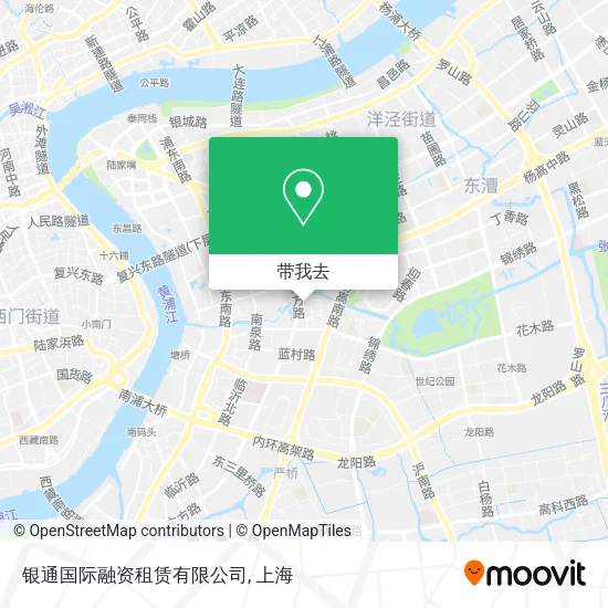 银通国际融资租赁有限公司地图