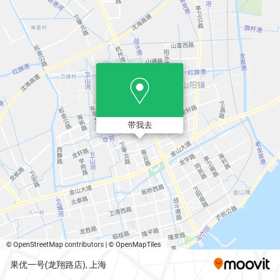 果优一号(龙翔路店)地图