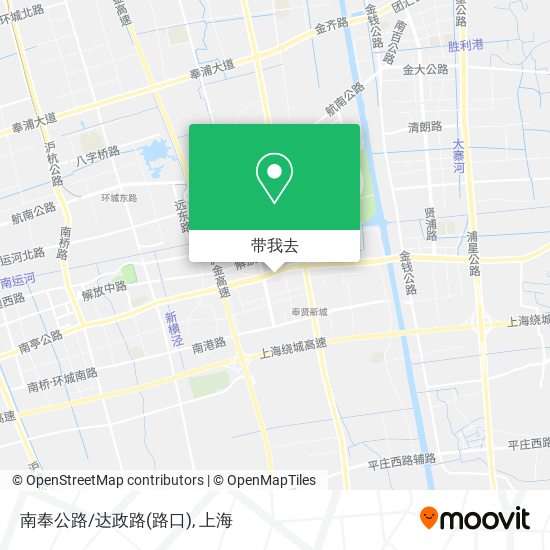 南奉公路/达政路(路口)地图