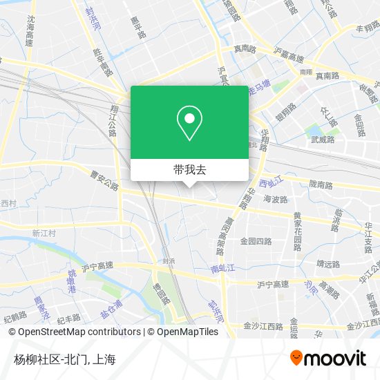 杨柳社区-北门地图