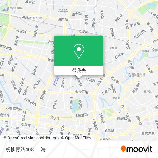 杨柳青路408地图