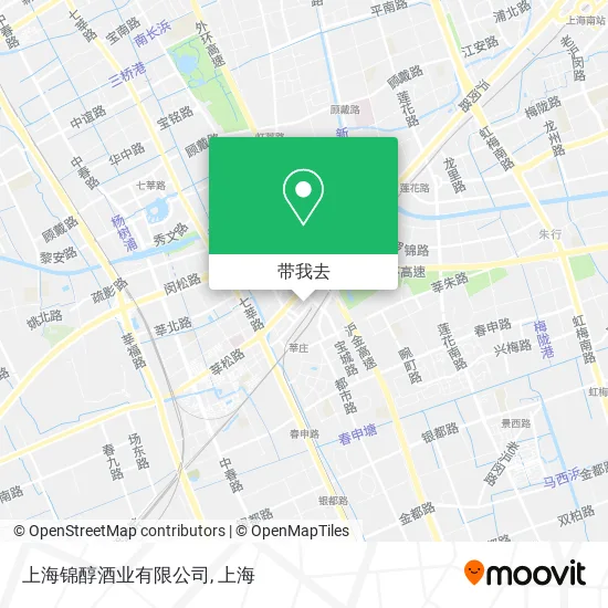 上海锦醇酒业有限公司地图