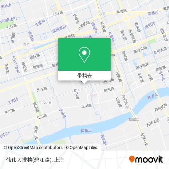 伟伟大排档(碧江路)地图